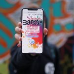 Banksy self-guided tour works on all smart phones designs
